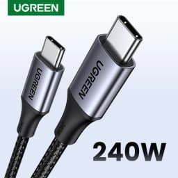 UGREEN PD3.1 240W USB Type C Charge Cable for iPhone 17 16 15 Samsung S25 MacBook Laptop Power Line 5A USB C Cable Charging Cord