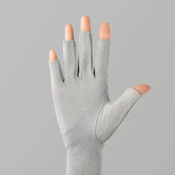 Women's Cotton Thin Touch Screen Riding Driving Outdoor Summer Autumn Fingerless Half-finger UV Protection Sunscreen Gloves