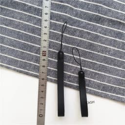 New Leather Lanyard Short Phone Strap Anti-lost Key Chain Smooth Surface Finger Rope For U Disk Bluetooth Small Speaker Sling