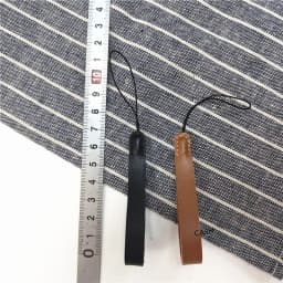 New Leather Lanyard Short Phone Strap Anti-lost Key Chain Smooth Surface Finger Rope For U Disk Bluetooth Small Speaker Sling