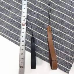 New Leather Lanyard Short Phone Strap Anti-lost Key Chain Smooth Surface Finger Rope For U Disk Bluetooth Small Speaker Sling