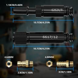 VAS6617/12 VAS6262A/9 suitable for Volkswagen Audi 0CK 0B5 MTF car transmission refueling connector fuel adapter