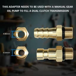 VAS6617/12 VAS6262A/9 suitable for Volkswagen Audi 0CK 0B5 MTF car transmission refueling connector fuel adapter