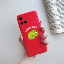 Cute Painted Phone Case For Vivo Y21 2021 Y21S Y 21 V2110 V2111 Matte TPU Case Back Cover For Vivo Y33S Y 33S V2109 Shell Funda