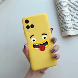 Cute Painted Phone Case For Vivo Y21 2021 Y21S Y 21 V2110 V2111 Matte TPU Case Back Cover For Vivo Y33S Y 33S V2109 Shell Funda