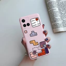 Cute Painted Phone Case For Vivo Y21 2021 Y21S Y 21 V2110 V2111 Matte TPU Case Back Cover For Vivo Y33S Y 33S V2109 Shell Funda
