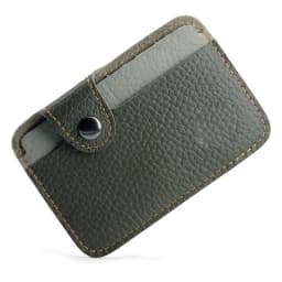 Retro Leather Mini Card Wallet - Business Credit Card Holder for Men & Women, Slim Cash Wallet with Smart Design