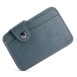 Retro Leather Mini Card Wallet - Business Credit Card Holder for Men & Women, Slim Cash Wallet with Smart Design
