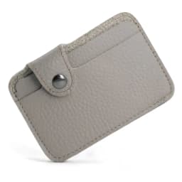 Retro Leather Mini Card Wallet - Business Credit Card Holder for Men & Women, Slim Cash Wallet with Smart Design