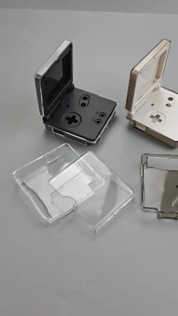 5 Colors Transparent Protective Cover Case For GBA SP Game Console Crystal Protective Case