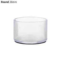 4Pcs Rubber Square Rectangle Floor Protector Pads Chair Leg Caps Table Foot Dust Cover Socks Pipe Plugs Furniture Leveling Feet