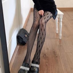 Gothic Lolita Girls Cross Print Club Tights Cosplay Mesh Summer Thin Nylon Long Sock Women Sexy Body Stockings Fishnet Pantyhose