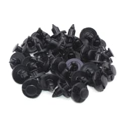 50pcs 01553-09321 8mm Plastic Rivets Clips for Nissan NV Altima Maxima Murano Versa Sentra Infiniti Car Fender Bumper Retainer