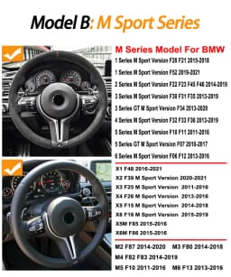 Car Steering Wheel Button Control Knob Keys For BMW 1 2 3 4 5 6 7 X3 X4 X5 X6 Series F20 F30 F36 F10 F11 F07 F12 F01 F02 F25 F15