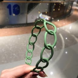 2024 New Fashion All-match Acrylic Sweet Circle Headband Hairbands for Women Girl Clamp Hair Accessorie Headwear Wholesale
