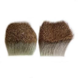 5cm*5cm 1pc/2pcs Deer Hair Fly Tying Materials For Bass Flies Soft Tanned Deer Body Hair Elk Caddis Materials