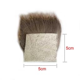 5cm*5cm 1pc/2pcs Deer Hair Fly Tying Materials For Bass Flies Soft Tanned Deer Body Hair Elk Caddis Materials