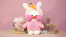 30cm Cute LaLafanfan Cafe Duck Plush Toy Kawaii LaLafanfan Duck Doll Soft Stuffed Animal Plush Pillow Birthday Gifts for Kids