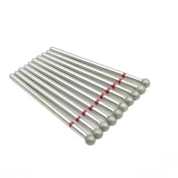 10pcs/set Diamond Grinding Bur Drill Bits Set Dental Grinding Dental Polishing Burs Nail Drill Bits 2.35mm Shank