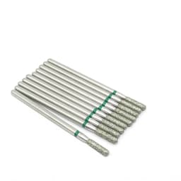 10pcs/set Diamond Grinding Bur Drill Bits Set Dental Grinding Dental Polishing Burs Nail Drill Bits 2.35mm Shank