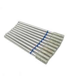 10pcs/set Diamond Grinding Bur Drill Bits Set Dental Grinding Dental Polishing Burs Nail Drill Bits 2.35mm Shank