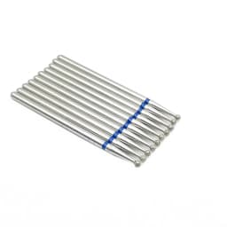 10pcs/set Diamond Grinding Bur Drill Bits Set Dental Grinding Dental Polishing Burs Nail Drill Bits 2.35mm Shank
