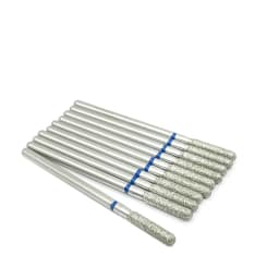 10pcs/set Diamond Grinding Bur Drill Bits Set Dental Grinding Dental Polishing Burs Nail Drill Bits 2.35mm Shank