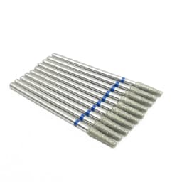 10pcs/set Diamond Grinding Bur Drill Bits Set Dental Grinding Dental Polishing Burs Nail Drill Bits 2.35mm Shank