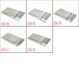 10pcs/set Diamond Grinding Bur Drill Bits Set Dental Grinding Dental Polishing Burs Nail Drill Bits 2.35mm Shank