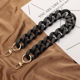 DIY Handbag Chain Acrylic Shoulder Bag Strap For Women Purse Crossbody Bag Handles Resin Chain Belt Bag Part Accessories 40/60cm