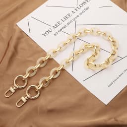 DIY Handbag Chain Acrylic Shoulder Bag Strap For Women Purse Crossbody Bag Handles Resin Chain Belt Bag Part Accessories 40/60cm