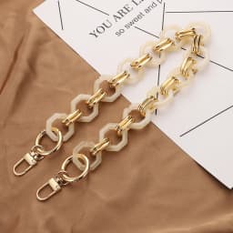 DIY Handbag Chain Acrylic Shoulder Bag Strap For Women Purse Crossbody Bag Handles Resin Chain Belt Bag Part Accessories 40/60cm
