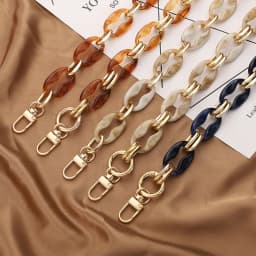 DIY Handbag Chain Acrylic Shoulder Bag Strap For Women Purse Crossbody Bag Handles Resin Chain Belt Bag Part Accessories 40/60cm