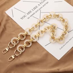 DIY Handbag Chain Acrylic Shoulder Bag Strap For Women Purse Crossbody Bag Handles Resin Chain Belt Bag Part Accessories 40/60cm