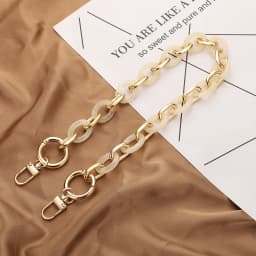 DIY Handbag Chain Acrylic Shoulder Bag Strap For Women Purse Crossbody Bag Handles Resin Chain Belt Bag Part Accessories 40/60cm