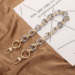 DIY Handbag Chain Acrylic Shoulder Bag Strap For Women Purse Crossbody Bag Handles Resin Chain Belt Bag Part Accessories 40/60cm