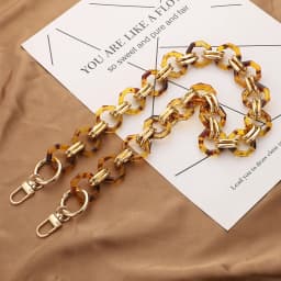 DIY Handbag Chain Acrylic Shoulder Bag Strap For Women Purse Crossbody Bag Handles Resin Chain Belt Bag Part Accessories 40/60cm