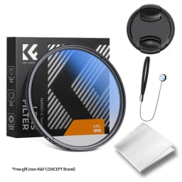 K&F CONCEPT CPL Filter Circular Polarizer Filter Multi-layer Coating Camera Lens Filter C Series 52 55 58 62 67mm 72mm 77mm 82m