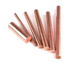 1pcs Copper Rod of Various Sizes, Red Metal Diameter Copper Round Bar Metal Processing 3/4/5/6/8mm, Length 100/150/200/250/300mm