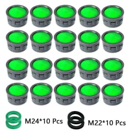 20 Pcs Faucet Aerator,  Flow Restrictor Replacement Parts Insert Sink Aerator Basin Tap Filter-Tap Aerato Kitchen Accessories