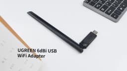 UGREEN WiFi Bluetooth Adapter AX900 BT5.4 5G&2.4G Dual Band WiFi6 Dongle Adapter for Desktop PC Laptop Accessories 6dBi Antenna
