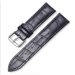 Universal Bamboo Pattern Leather Watch Band Unisex Watch Accessories 12mm 14mm 16mm 18mm 20mm 22mm 24mm