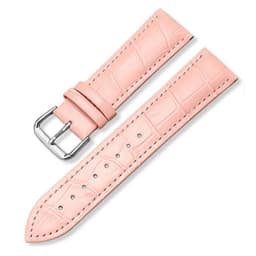 Universal Bamboo Pattern Leather Watch Band Unisex Watch Accessories 12mm 14mm 16mm 18mm 20mm 22mm 24mm