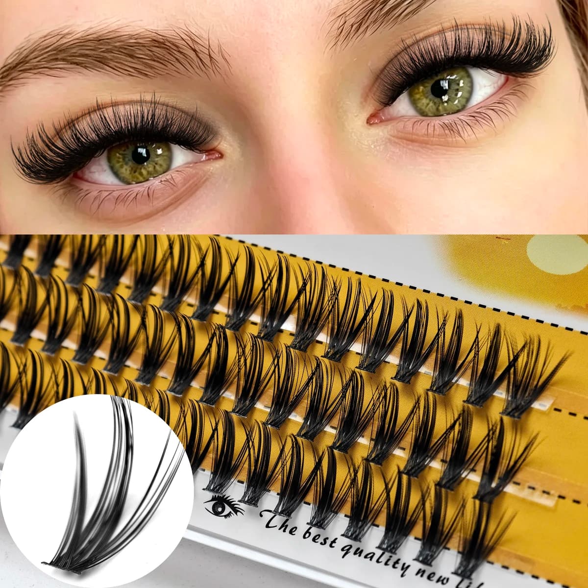 Natural 20D/30D Mink Eyelashes Soft 3D False Eyelashes Professional Makeup Eyelash Extension Tool Free Delivery in Russia