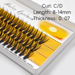 Natural 20D/30D Mink Eyelashes Soft 3D False Eyelashes Professional Makeup Eyelash Extension Tool Free Delivery in Russia