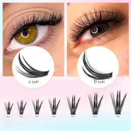 Natural 20D/30D Mink Eyelashes Soft 3D False Eyelashes Professional Makeup Eyelash Extension Tool Free Delivery in Russia