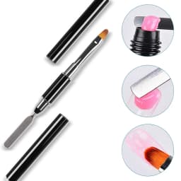 Nail Art Brushes Nail Glue Phototherapy Pen UV Gel Brush Pen Acrylic Nail Art Painting Drawing Carving Pen Manicure Professionne