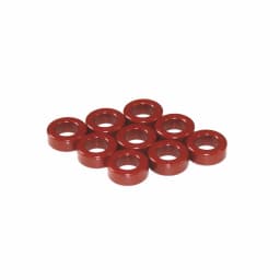 T50 2 Carbonyl Iron  Powder Cores T50-2 13*7.5*5 mm 4.9nH/N2  Dust  Ferrite Toroid Red Core MICROMETALS  HF  QR
