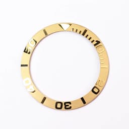 Black Matt Yacht-Master Ceramic Bezel Insert for MDV106-1A MDV106B-2A MDV106G Merlin Scale Ring Insert Replacement MOD
