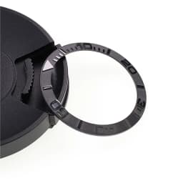 Black Matt Yacht-Master Ceramic Bezel Insert for MDV106-1A MDV106B-2A MDV106G Merlin Scale Ring Insert Replacement MOD
